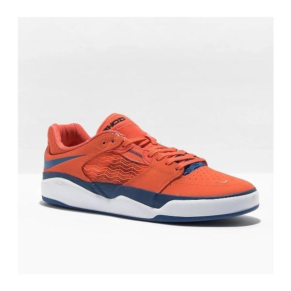 ナイキ NIKE SB ナイキエスビー Ishod Premium オレンジ スニーカー