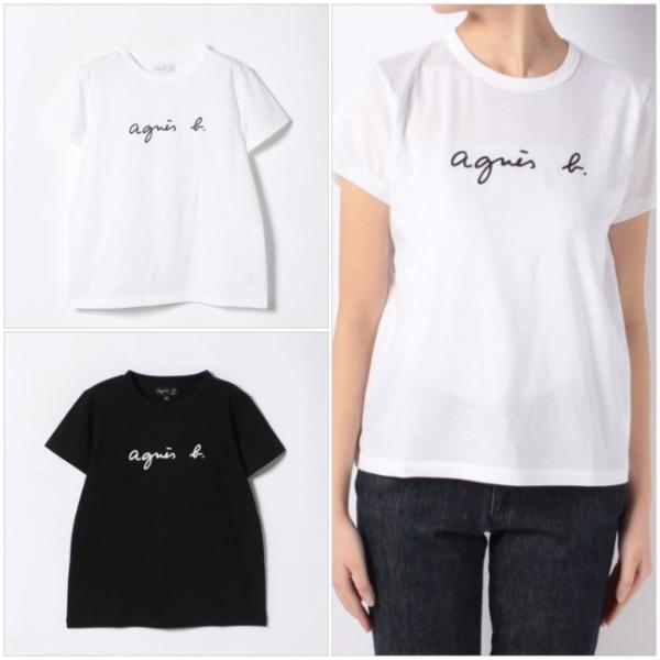 アニエス ベー Tシャツ Agnes B ロゴ レディース 半袖 Ag 14 Ag 14 Stone1 ヤフー店 通販 Yahoo ショッピング