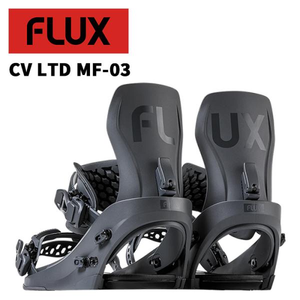FLUX CV スノーボード　ビンディング　白　Ｍサイズ　新品展示品 23-24 2024 FLUX フラックス CV スノーボード ビンディング