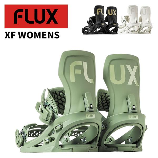 24-25 FLUX XF レディース フラックス スノーボード ビンディング FLUX BINDINGS 24-25 XF Ws カラー:BLACK Sサイズ フラックス