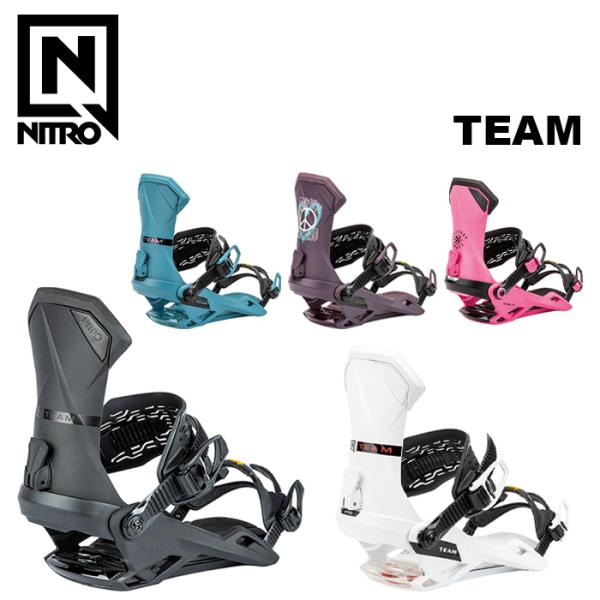 NITRO ナイトロ スノーボード ビンディング TEAM 24-25 モデル : FUSO