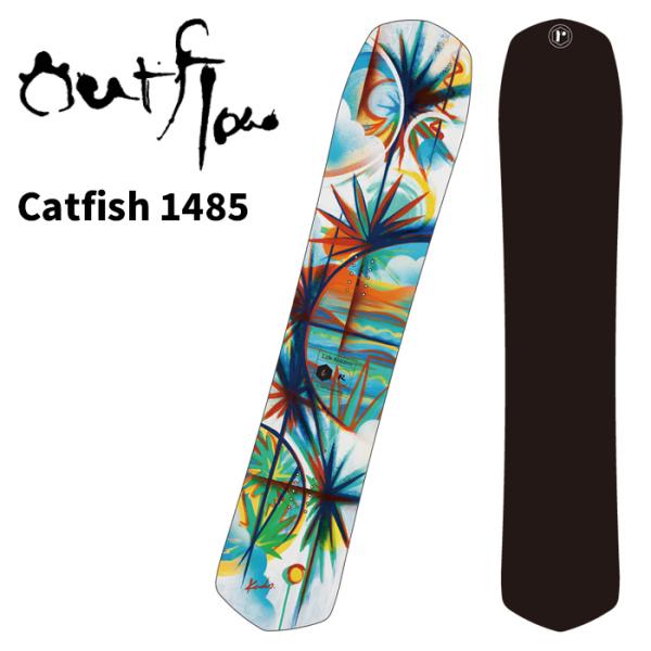 スノーボード CATFISH 1485 OUTFLOW Life Riddim fit=scale-down,w=1200