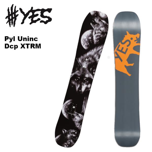 YES イエス スノーボード 板 Pyl Uninc Dcp XTRM 24-25 モデル YES イエス スノーボード 板 Pyl Uninc Dcp XTRM 24-25 モデル