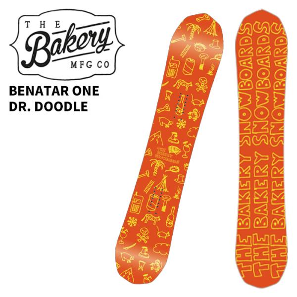 THE BAKERY ザ ベーカリー スノーボード 板 BENATAR ONE DR. DOODLE 25-26 モデル