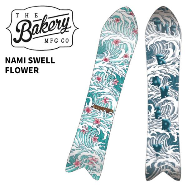 THE BAKERY ザ ベーカリー スノーボード 板 NAMI SWELL FLOWER 25-26モデル