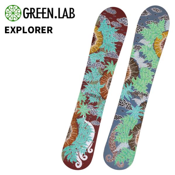GRREN.LAB グリーンラボ スノーボード 板 EXPLORER 25-26 モデル
