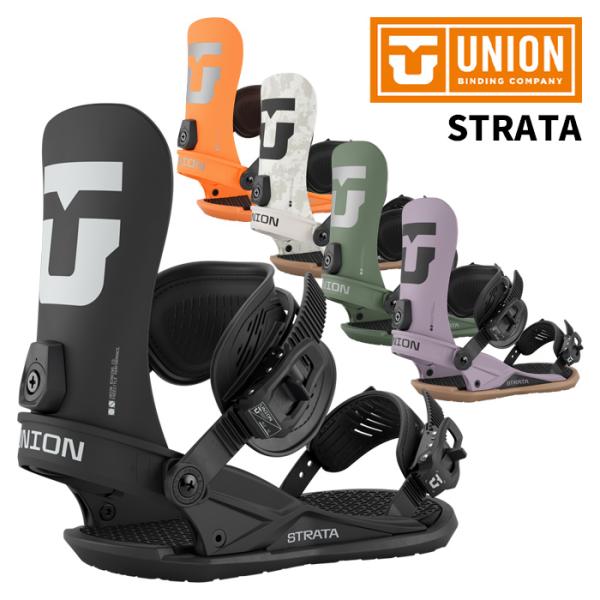 UNION ユニオン スノーボード ビンディング STRATA 25-26 モデル