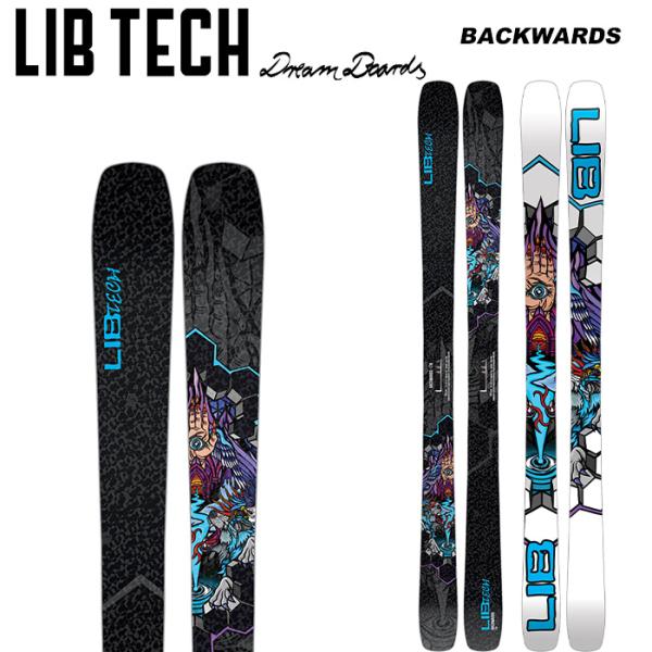LIB TECH - LIBTETECH BACKWARDS 172値下げ LIBTECH リブテック スキー板 BACKWARDS 板単品 23-24 モデル