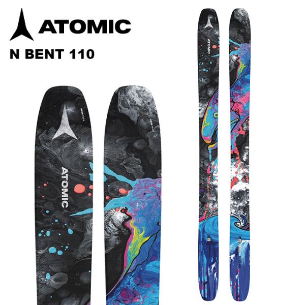 ATOMIC アトミック スキー板 BENT 110 板単品 24-25 モデル : FUSO SKI