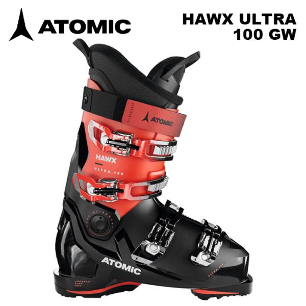 ATOMIC アトミック スキーブーツ HAWX ULTRA 100 GW Black/Red 24-25