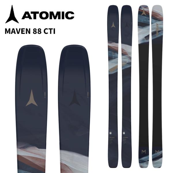 ATOMIC アトミック スキー板 MAVEN 88 CTI 板単品 25-26 モデル