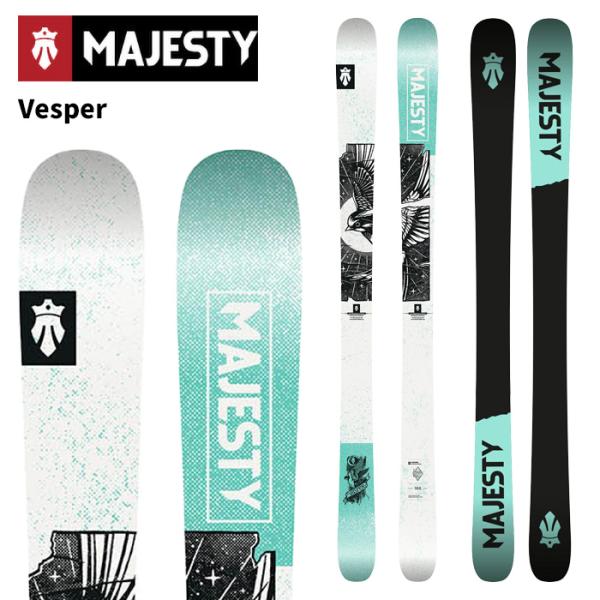 Majesty マジェスティ スキー板 Vesper 板単品 25-26 モデル