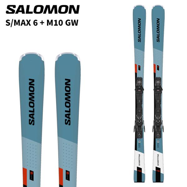 SALOMON サロモン スキー板 S/MAX 6 + M10 GW ビンディングセット 25