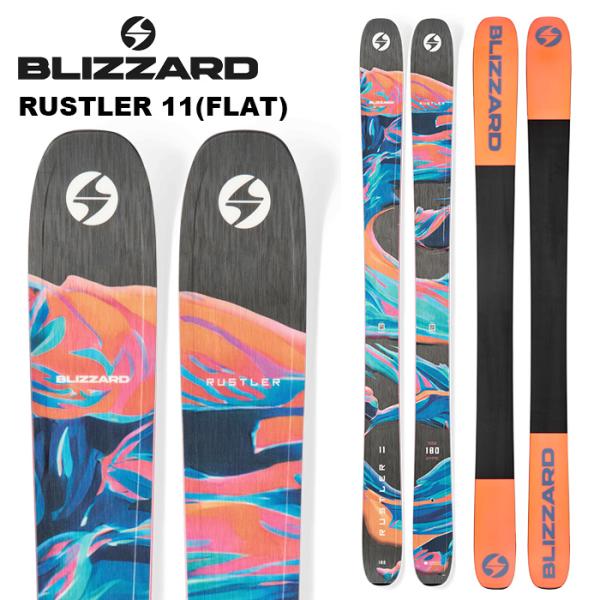 Blizzard Rustler 11 186cm スキー板 本体 BLIZZARD ブリザード スキー板 RUSTLER 11 (FLAT) 板単品 26-27モデル