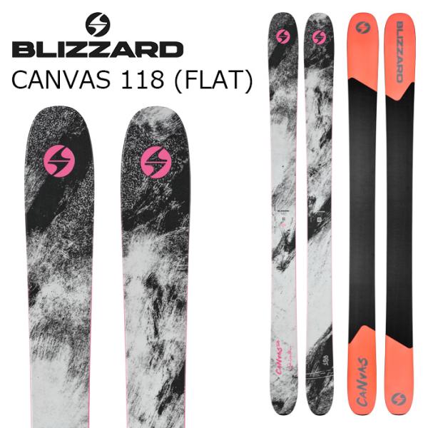 BLIZZARD ブリザード スキー板 CANVAS 118 (FLAT) 板単品 26-27モデル