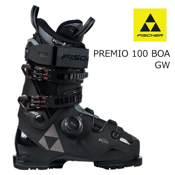 FISCHER フィッシャー スキーブーツ PREMIO 100 BOA GW BLACK 26-27モデル