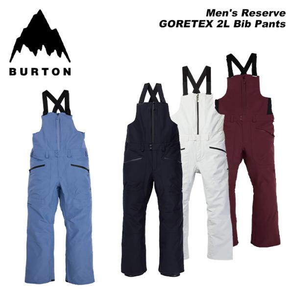 バートンBURTON GORE-TEX 2L Bib Pantsビブパンツ Men's Burton Reserve GORE‑TEX 2L Bib Pants | Burton.com Winter 2025 US