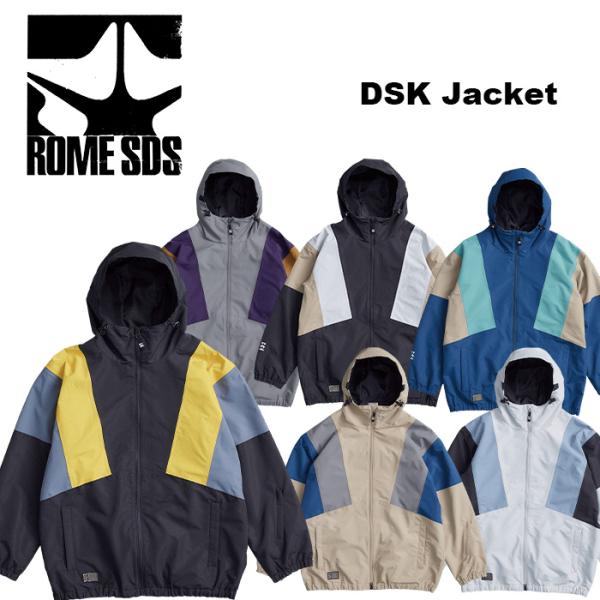 ウエア/装備 ROME SDS - DSK JACKET ROME SDS 正規品 23-24 ローム DSK JACKET スノーボード