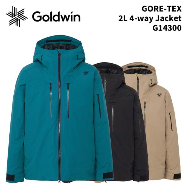 GOLDWIN G14300 GORE-TEX 2L 4-way Jacket 24-25(2025)モデル ゴールド