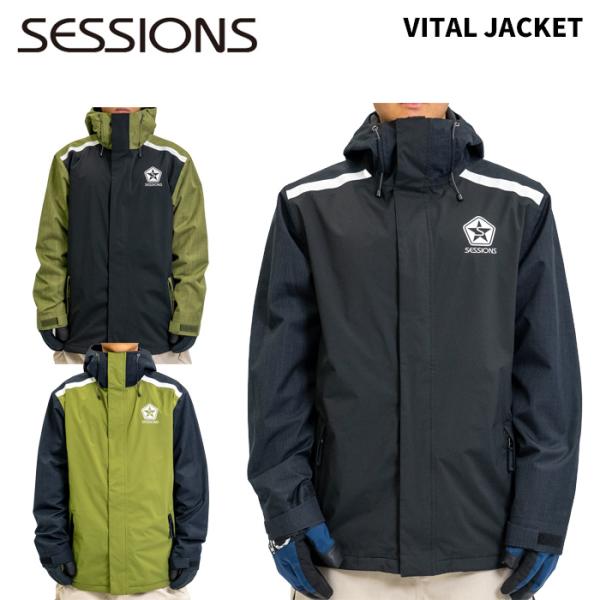 SESSIONS セッションズ ウェア VITAL JACKET 24-25(2025)モデル