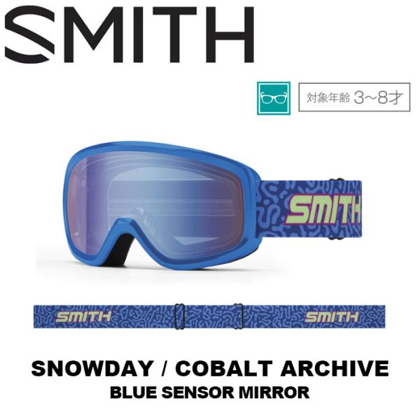 SMITH スミス ゴーグル Snowday Cobalt Archive 23-24 モデル【返品