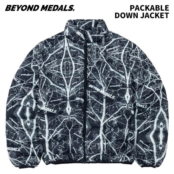【新品未使用】24-25 BEYOND MEDALS ダウン BEYOND MEDALS. ビヨンドメダルズ ウェア PACKABLE DOWN JACKET 25-26