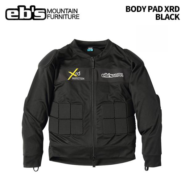 eb's エビス BODY PAD XRD BLACK ボディパッドXRD プロテクター