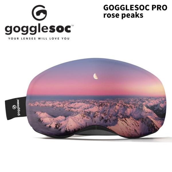 【GPRO-A350】ゴーグルソック Gogglesoc Pro rose peaks 25-26モデル