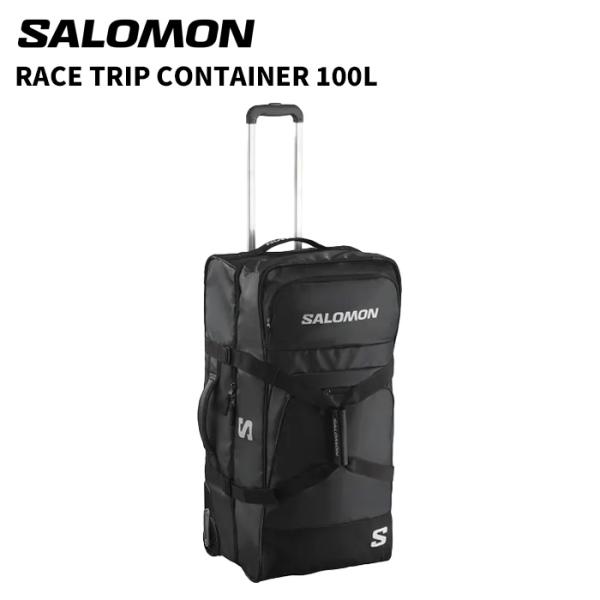 Salomon Race Trip Container トロリーバッグ100L SALOMON サロモン バック RACE TRIP CONTAINER 100L 25-26 モデル