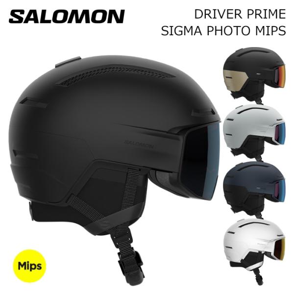 SALOMON サロモン ヘルメット DRIVER PRIME SIGMA PHOTO MIPS 26-27モデル