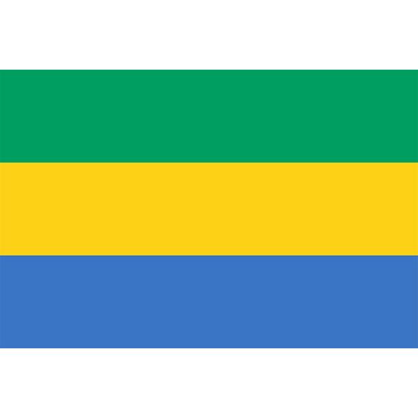 外国旗 ガボン共和国国旗 テトロントロピカル サイズ 90 135cm 領収書発行 Gabon2 フタバ装飾 通販 Yahoo ショッピング