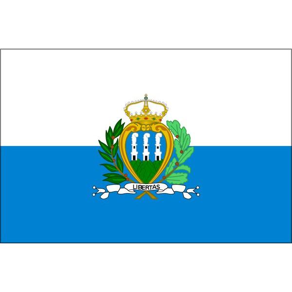 外国旗 サンマリノ国旗 テトロントロピカル サイズ 50 75cm 領収書発行 Sanmarino Mini フタバ装飾 通販 Yahoo ショッピング