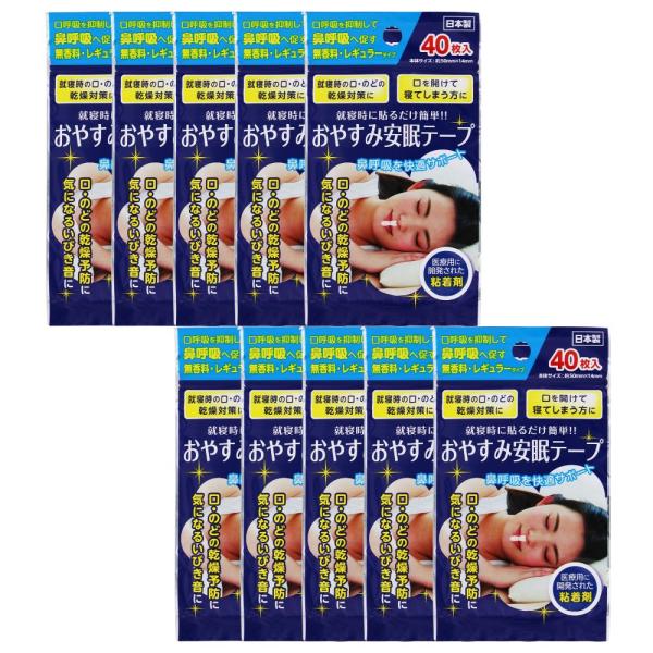 【発売元・製造元】株式会社奥田薬品【商品詳細】口呼吸を抑制して鼻呼吸へ促す<br>無香料・レギュラータイプ<br>本体サイズ：約50mm×14mm<br>就寝時の口・のどの乾燥対策に<br>口...