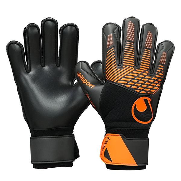 ウールシュポルト uhlsport ファングマシーネ ソフトレジスト＋ 1011427-01 サッカー キーパーグローブ GKグローブ ゴールキーパー ブラック オレンジ