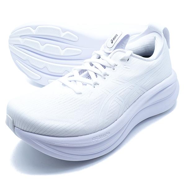 ASICS（アシックス） GEL-NIMBUS 28 asics 1012B899-100 ホワイト