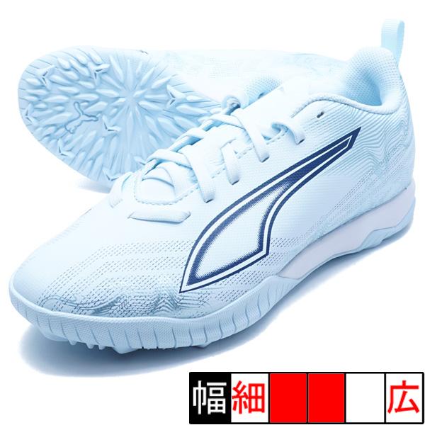 サッカー部　プーマ　ウォーマー　ホワイト✕ブルー　L PUMA（プーマ） ウルトラ 6 プレイ TT + Mid JR PUMA 109058-03