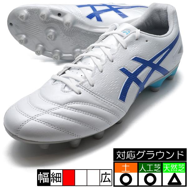 アシックス(ASICS) サッカースパイク DS LIGHT PRO NARROW 1103A111-100 ホワイト/ツナブルー 28cm ASICS（アシックス） DS LIGHT PRO NARROW asics 1103A111-100