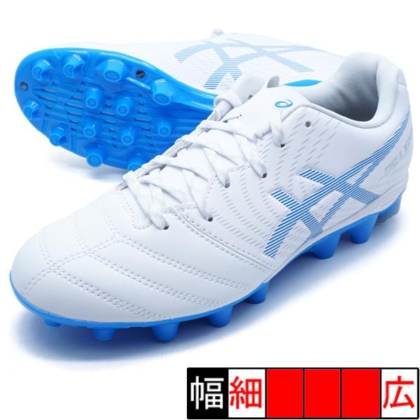 asics サッカーシューズ・スパイク ホワイト/ブルー ASICS（アシックス） DS LIGHT JR GS asics 1104A054-101 ホワイト