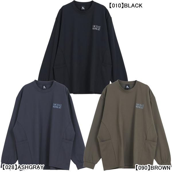 Tシャツ 長袖 スウェットメーカー：スボルメ SVOLMEカラー：【010】BLACK【028】ASHGRAY【090】BROWN素材：ポリエステル100％日本の技術が生んだ、軽さと快適さを両立した新感覚ロングTシャツ。日本の高度な紡績・編...