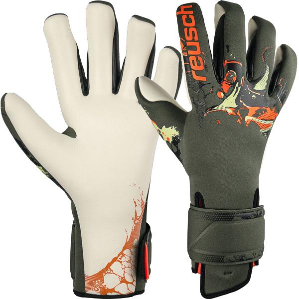 ロイシュ reusch ピュアコンタクト ゴールドＸ アダプティブフレックス 5370015-5556 サッカー キーパーグローブ GKグローブ デザートグリーン