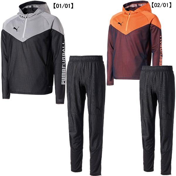 PUMA（プーマ） ハーフジップジャージ 上下 セット FUSSBAL HYBRID
