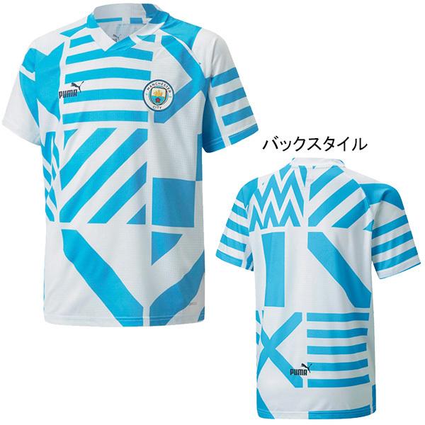 マンチェスターシティ ジュニア Mfc 22 23 プレマッチシャツ 半袖 07 サッカー プラクティスシャツ レプリカ 練習着 プーマ Puma フタバスポーツフットボール店 通販 Paypayモール