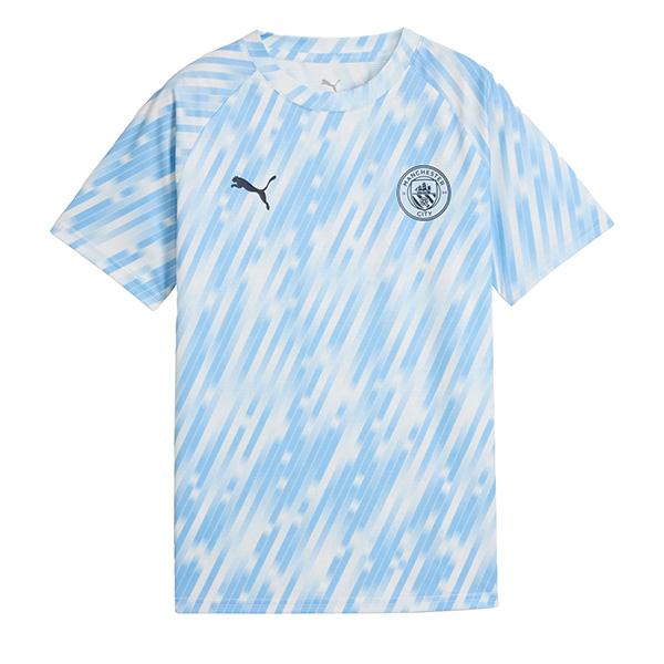 ジュニア 子供用 マンチェスターシティ レプリカプラシャツメーカー：プーマ PUMAカラー：【10】シルバースカイ素材：ポリエステル100％25/26ウォームアップコレクションは、伝説的なクラブデザインとパフォーマンスを融合させ、トレーニン...