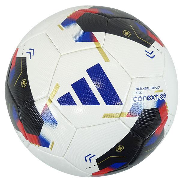 サッカーボール 4号球メーカー：アディダス adidasカラー：ホワイト素材：人工皮革(サーマルボンディング)※予めご了承の上、ご注文を宜しくお願い致します。１．配送中による破裂などのトラブルの防止の為、ボールの空気はある程度抜かせて戴いた...