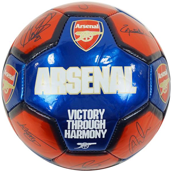 アーセナル オフィシャル 1号球 選手サイン入り ARS_SIG26_SKILL_BALL