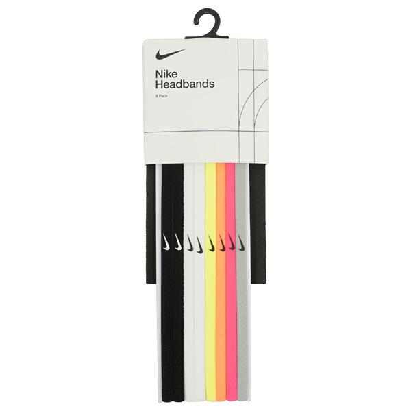 ◆ポスト投函「ネコポス」にて送料無料で発送致します。◆複数点ご購入にてネコポス規格外の場合は、宅急便送料無料で発送致します。ヘアバンド ヘアゴムメーカー：ナイキ NIKEカラー：【909】ブラック/ブラック/ホワイト素材：ナイロン・ポリウレ...