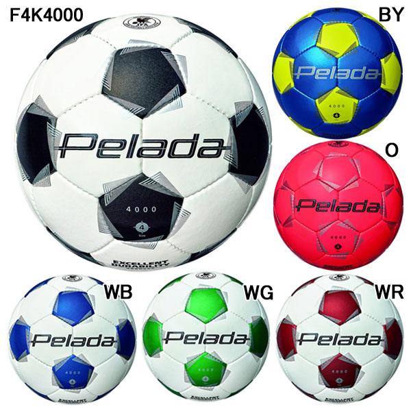 サッカーボール 4号球メーカー：モルテン moltenカラー：【ホワイト×メタリックブラック（F4K4000）】　【BY】　【O】　【WB】　【WG】　【WR】素材：人工皮革製法：手縫いチューブ素材：プチル表面が削れにくい皮革と水が染み込み...