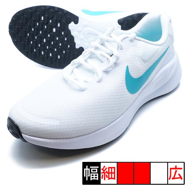 新品未使用 NIKE ナイキ ランニングシューズ FB2207-103 NIKE レボリューション 7 ナイキ FB2207-103 ホワイト