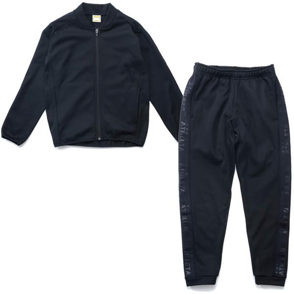 ATHLETA（アスレタ） 裏起毛 トレーニングウェア上下セット FUK24-JRSY