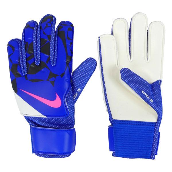 サッカー ジュニア 子供用 キーパーグローブ ゴールキーパーグローブメーカー：ナイキ NIKEカラー：【458】素材：ポリエステル40％、ラテックス33％、エチレンビニールアセテート（EVA）21％、ナイロン6％手のひらのフォームパッドが強...